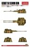 Modelcollect UA72150 WWII Germany landcruiser p.1000 ratte weapon set pack (1:72)